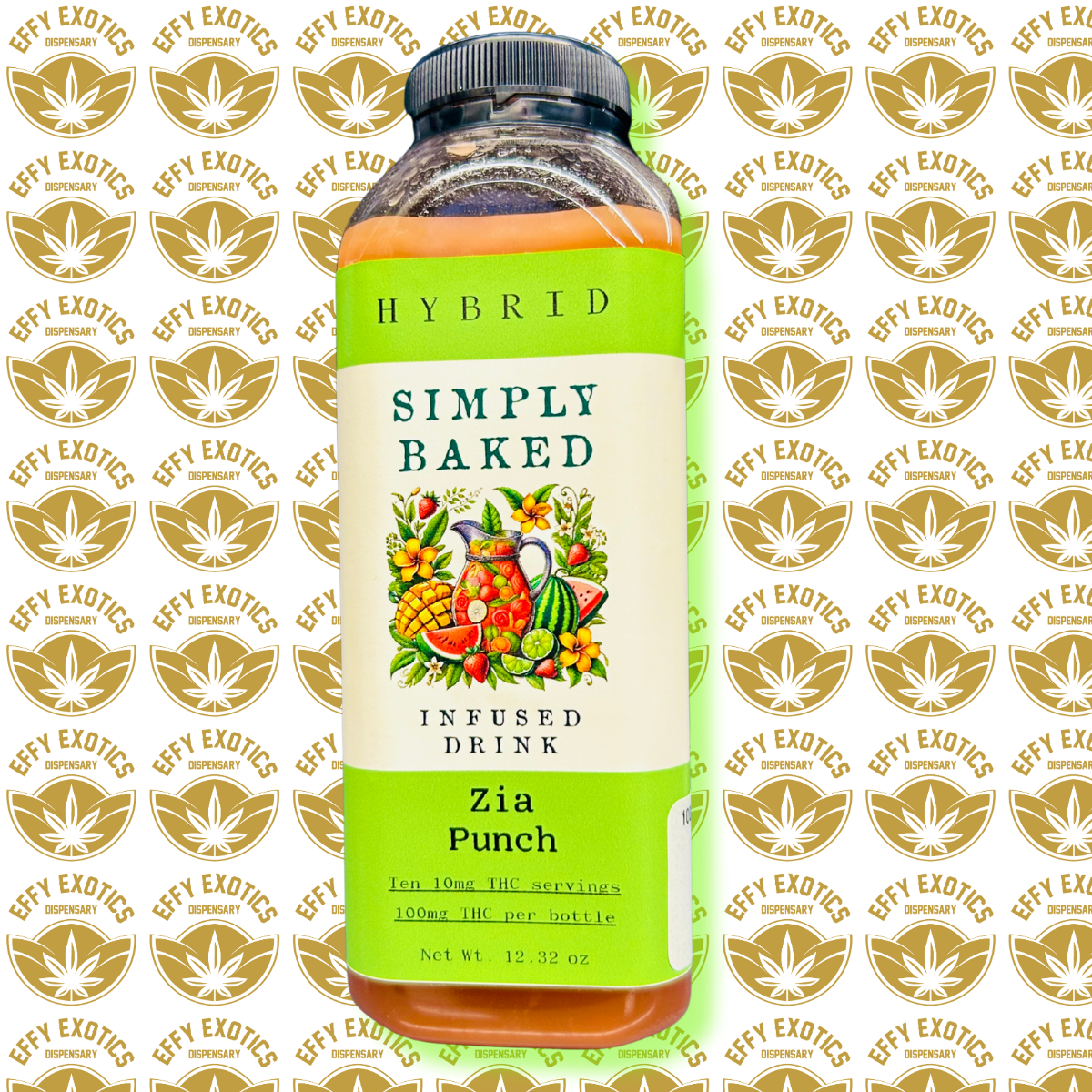 Photograph of product: 100mg Zia Punch Hybrid