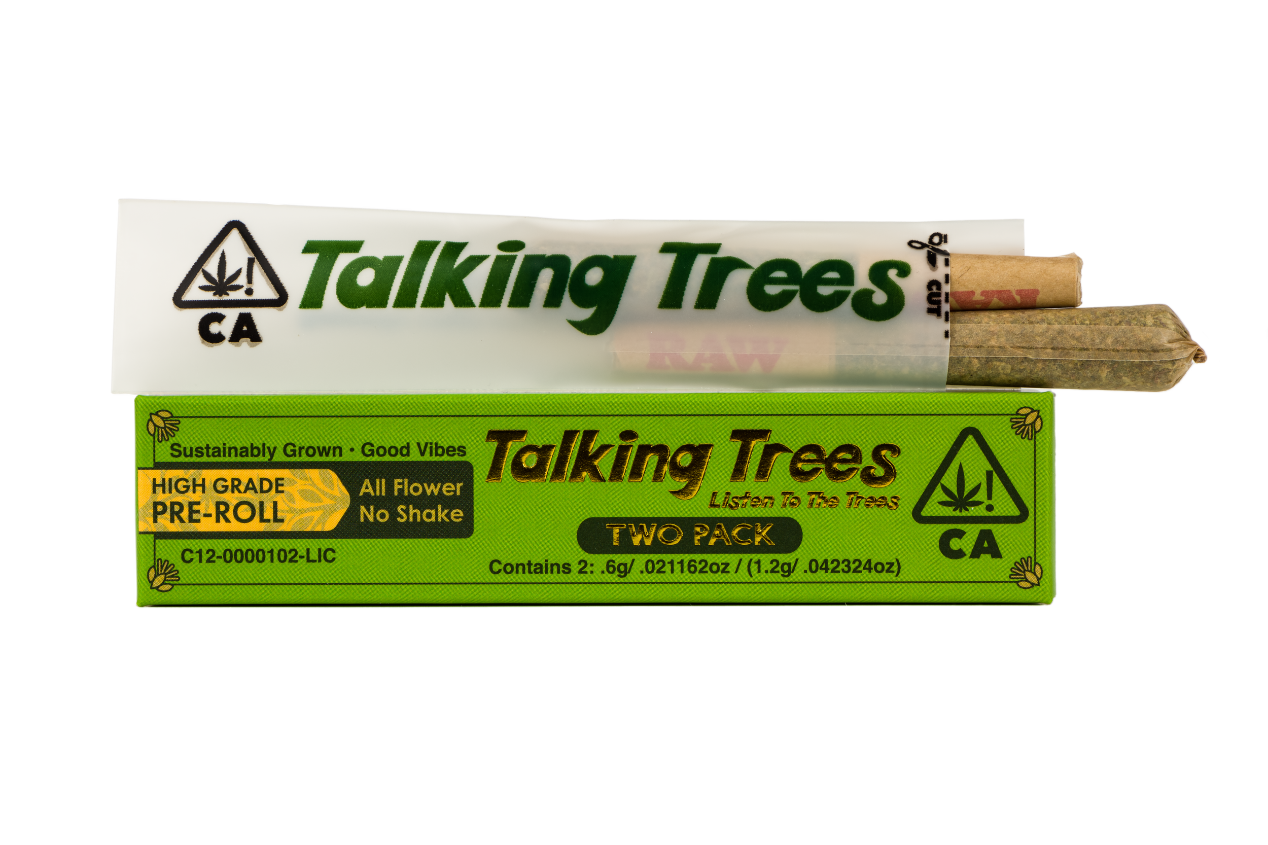 Photograph of product: Delicata Fire OG - Preroll 2 pk