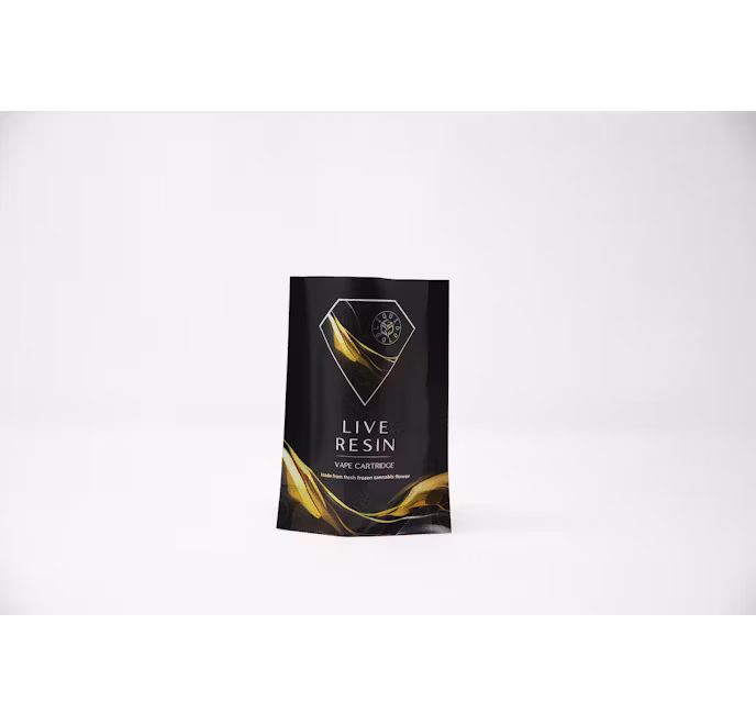 Photograph of product: Liquid Gold | CranberryZ | Live Resin Disposable