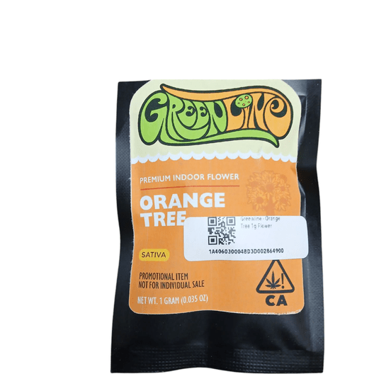 Photograph of product: Greenline - Orange Tree 1g Flower - 