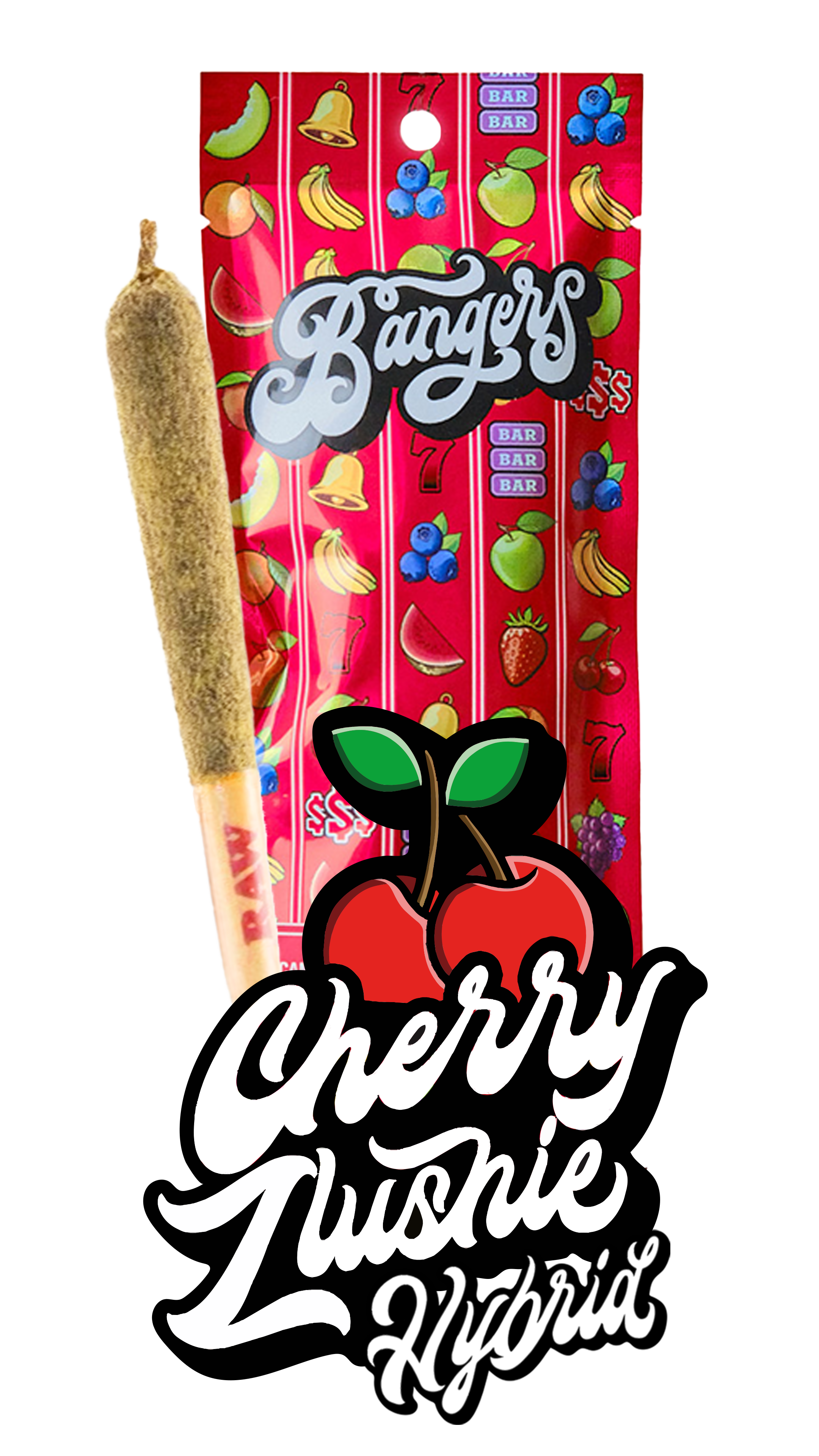 Photograph of product: CHERRY ZLUSHIE 1.2G INFUSED PREROLL