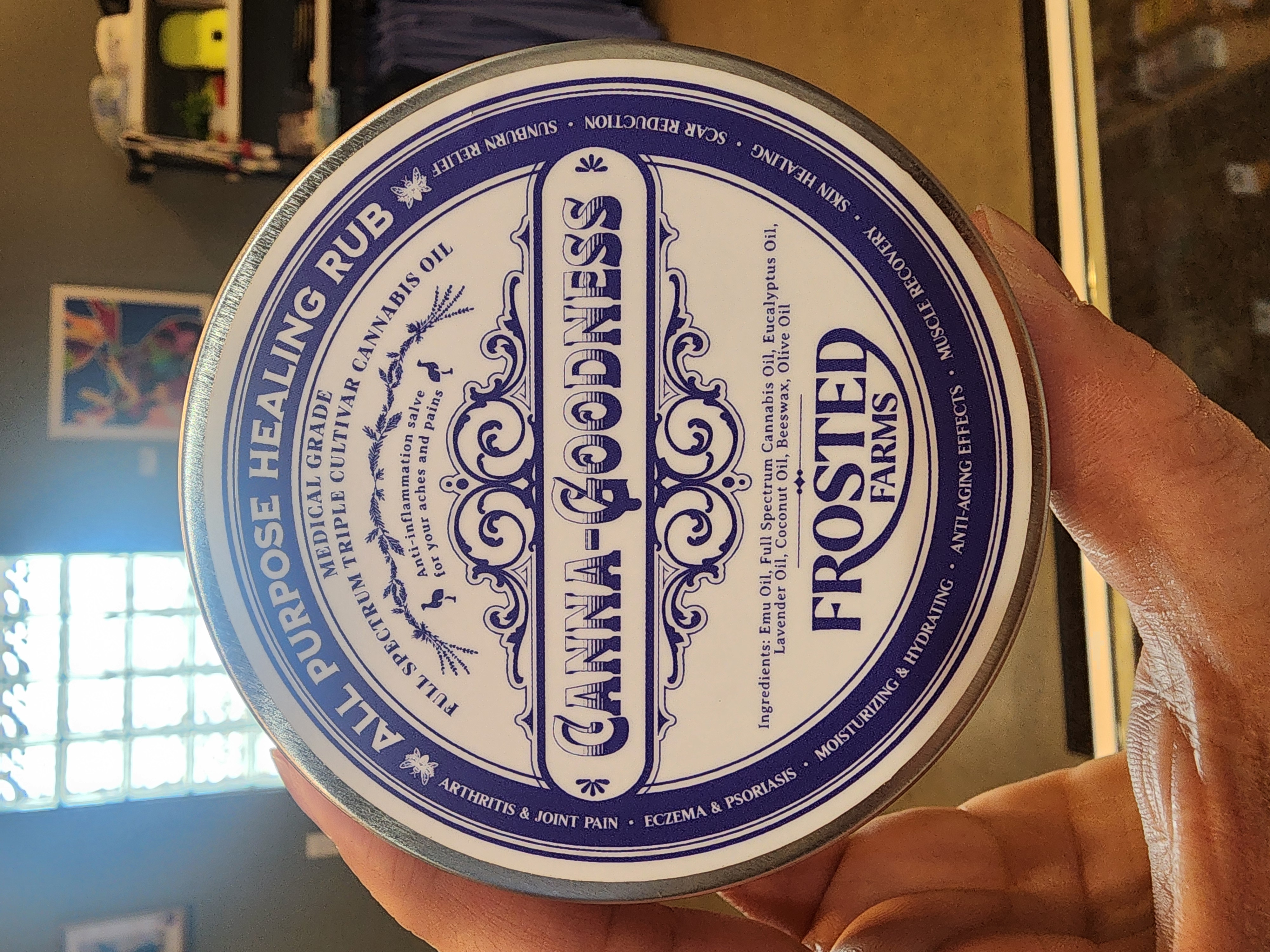 Photograph of product: 1100MG ALL PURPOSE HEALING RUB