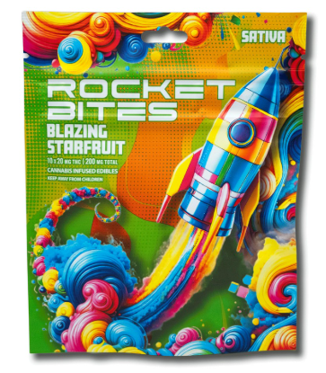 Photograph of product: Blazing Starfruit | Gummies 200mg