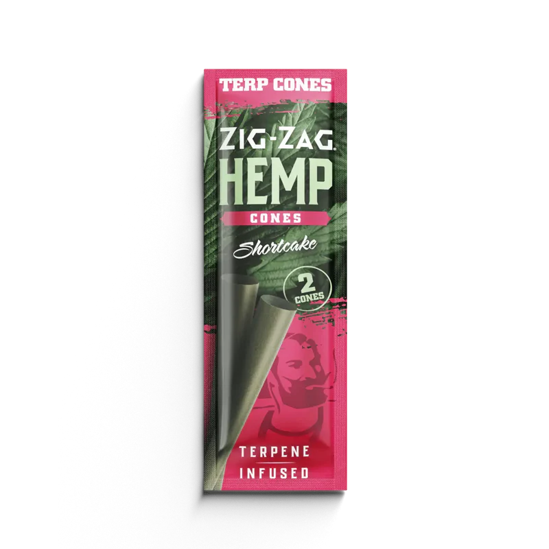 Photograph of product: Zig-Zag | Terpene Infused Hemp Cones | 2pk