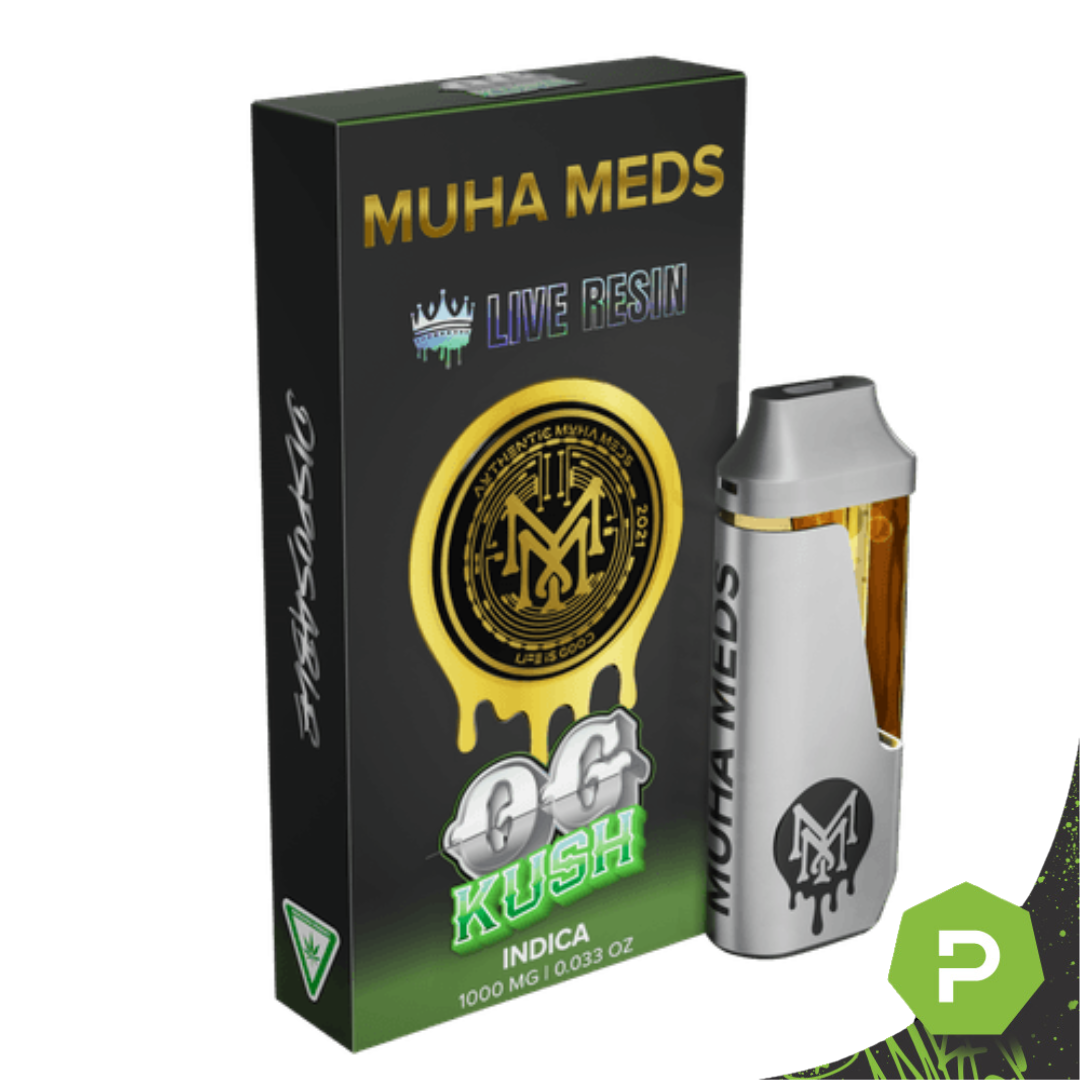 Photograph of product: Muha Meds Live Resin Disposable | OG Kush