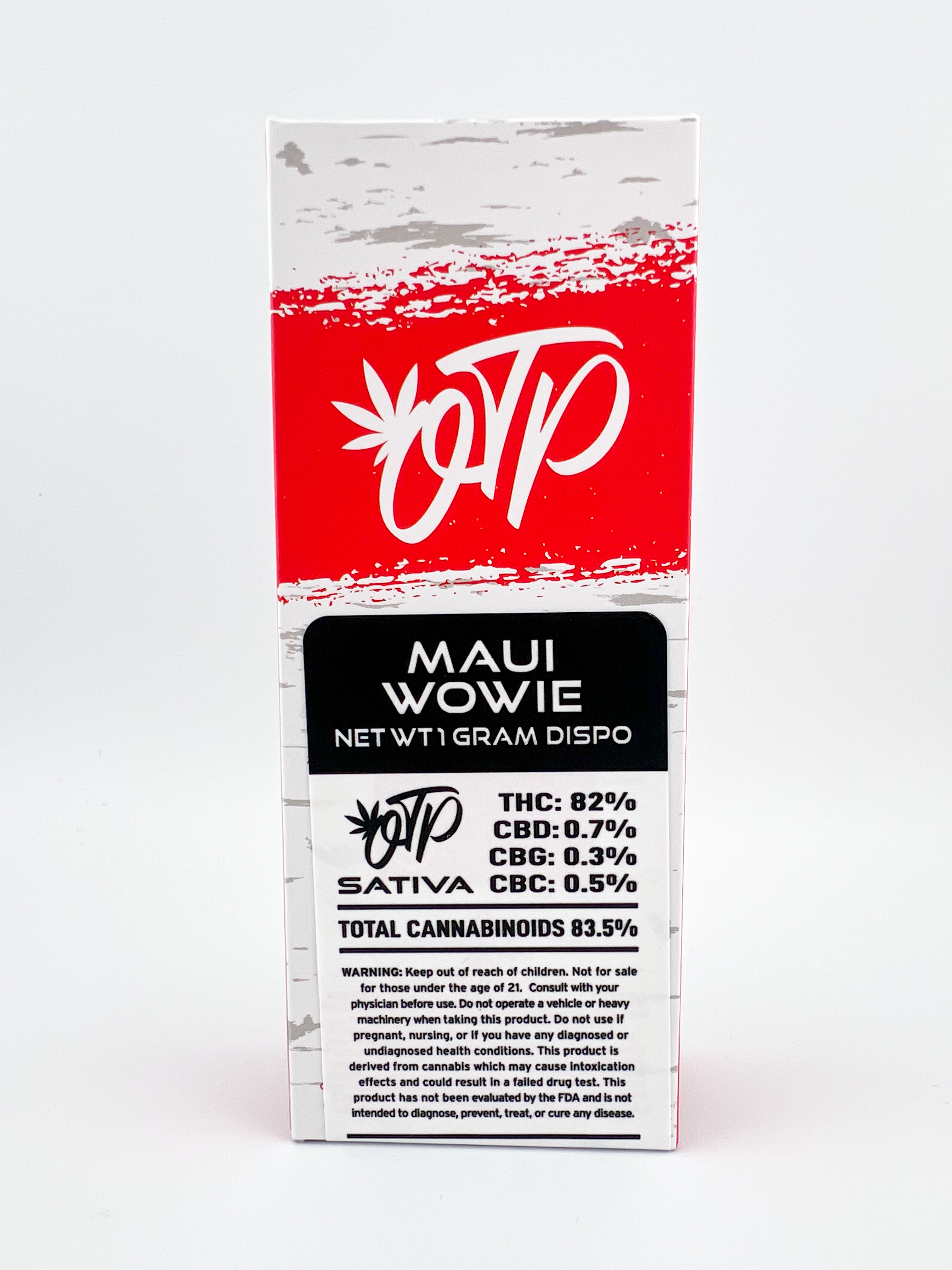 Photograph of product: Off The Path - Maui Wowie - Oui'd - 1g Disposable Vape
