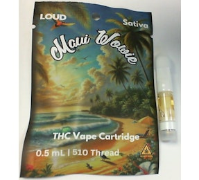 Photograph of product: Loud Maui Wowie .5g Cart