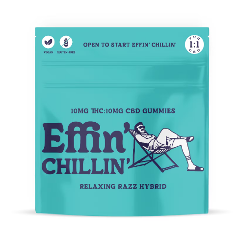 Photograph of product: Gummies | Effin' Chillin 5CBD:5TH-oui | 100mg | 20pk | Effin'