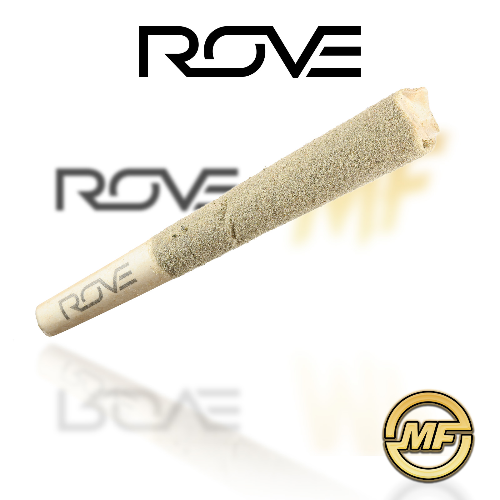 Photograph of product: Rove | Acapulco Gold | Ice Packs | Rosin & Diamond Infused Pre-Roll | 1g