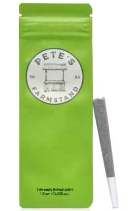 Photograph of product: Pete's Farmstand Gelato A 1g Preroll