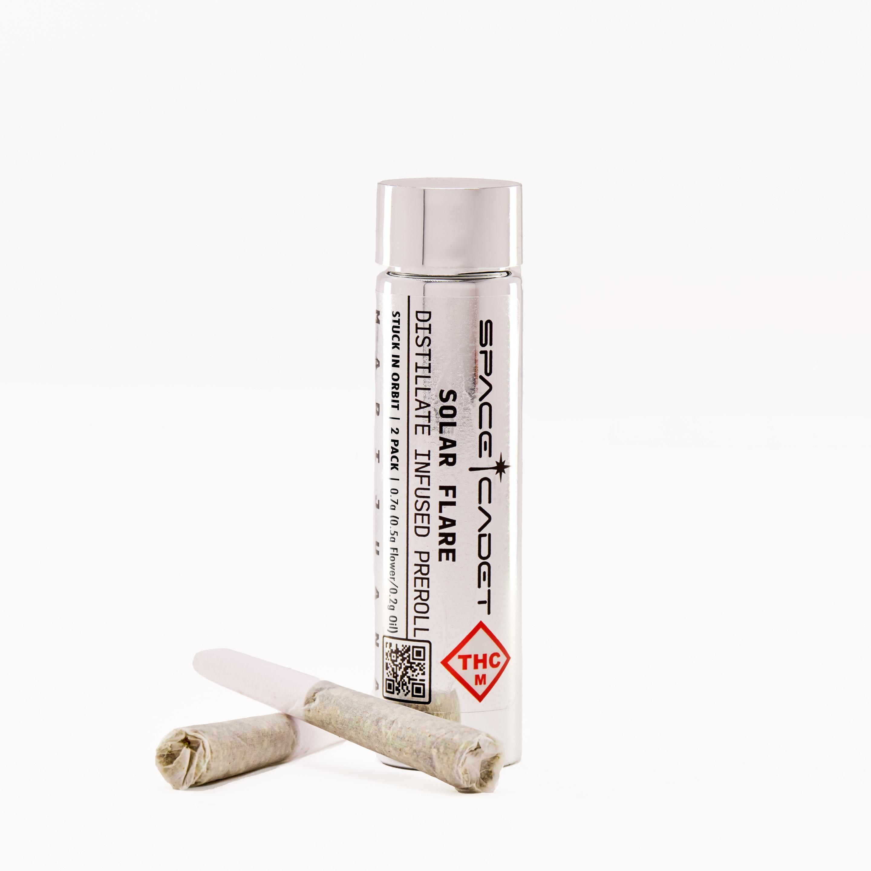 Photograph of product: Stuck in Orbit | Solar Flare | Distillate Infused Pre-Roll Pack (2ct)