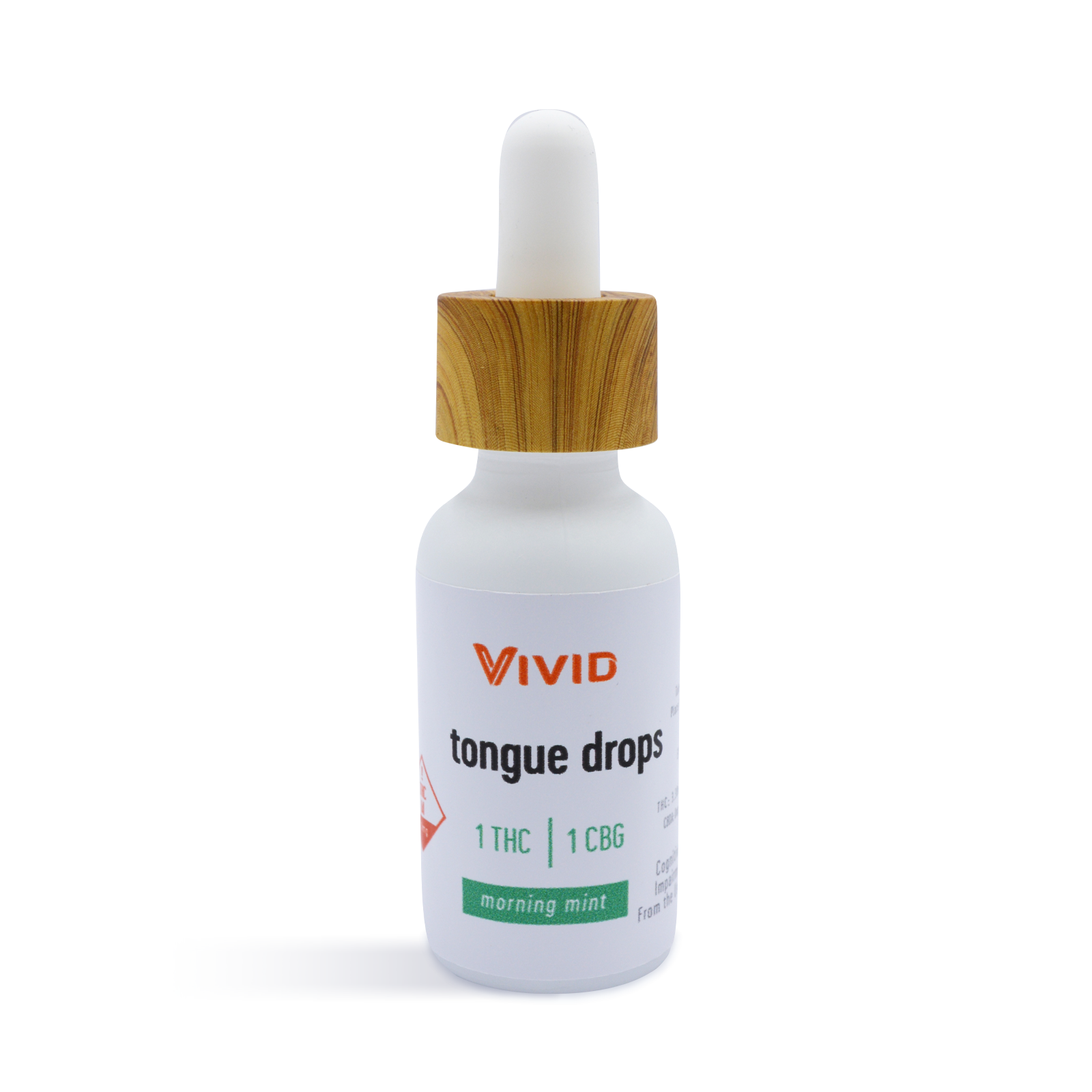 Photograph of product: Morning Mint 1:1 TH-oui:CBG Tincture