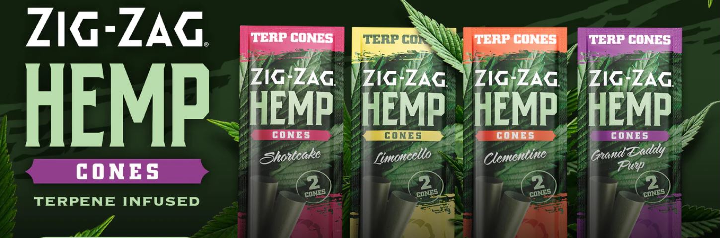Photograph of product: Zig Zag | Terpene Infused Hemp Cones 2pk