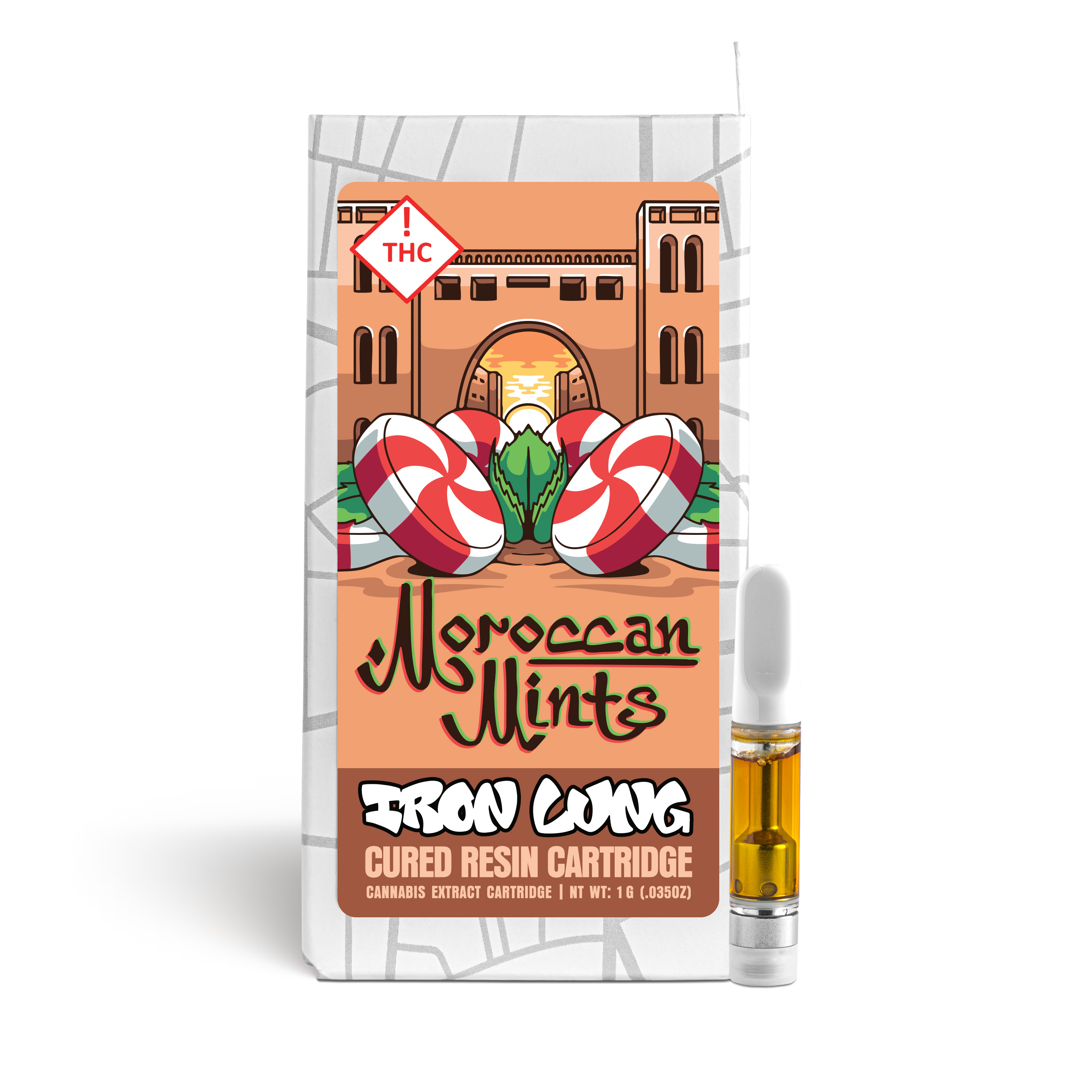 Photograph of product: Moroccan Mints Cured Resin Cart