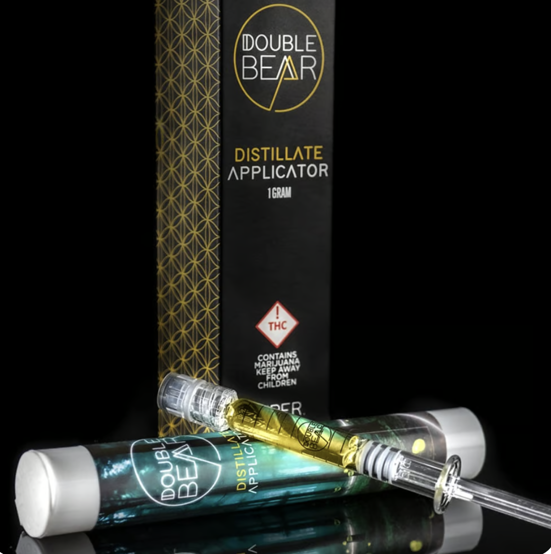 Photograph of product: Double Bear CBD Distillate Applicator 1g