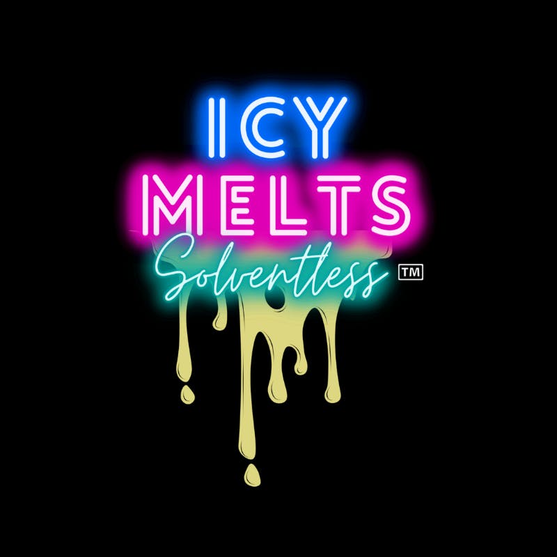 Photograph of Product: Icy Melt Solventless - Extract - Squid ink Live Hash Rosin