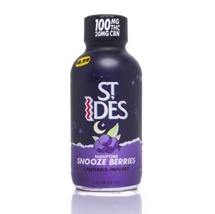 Photograph of product: St Ides Shot 100mg Snooze Berries CBN