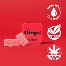 Photograph of product: Cherry 100mg  (Drops)
