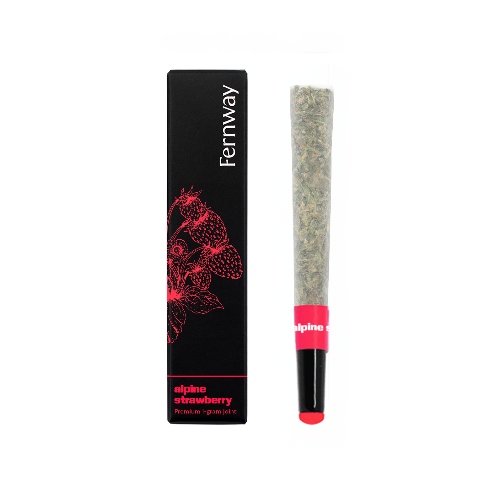 Photograph of product: Fernway Alpine Strawberry Terpene Infused Pre-Roll 1g