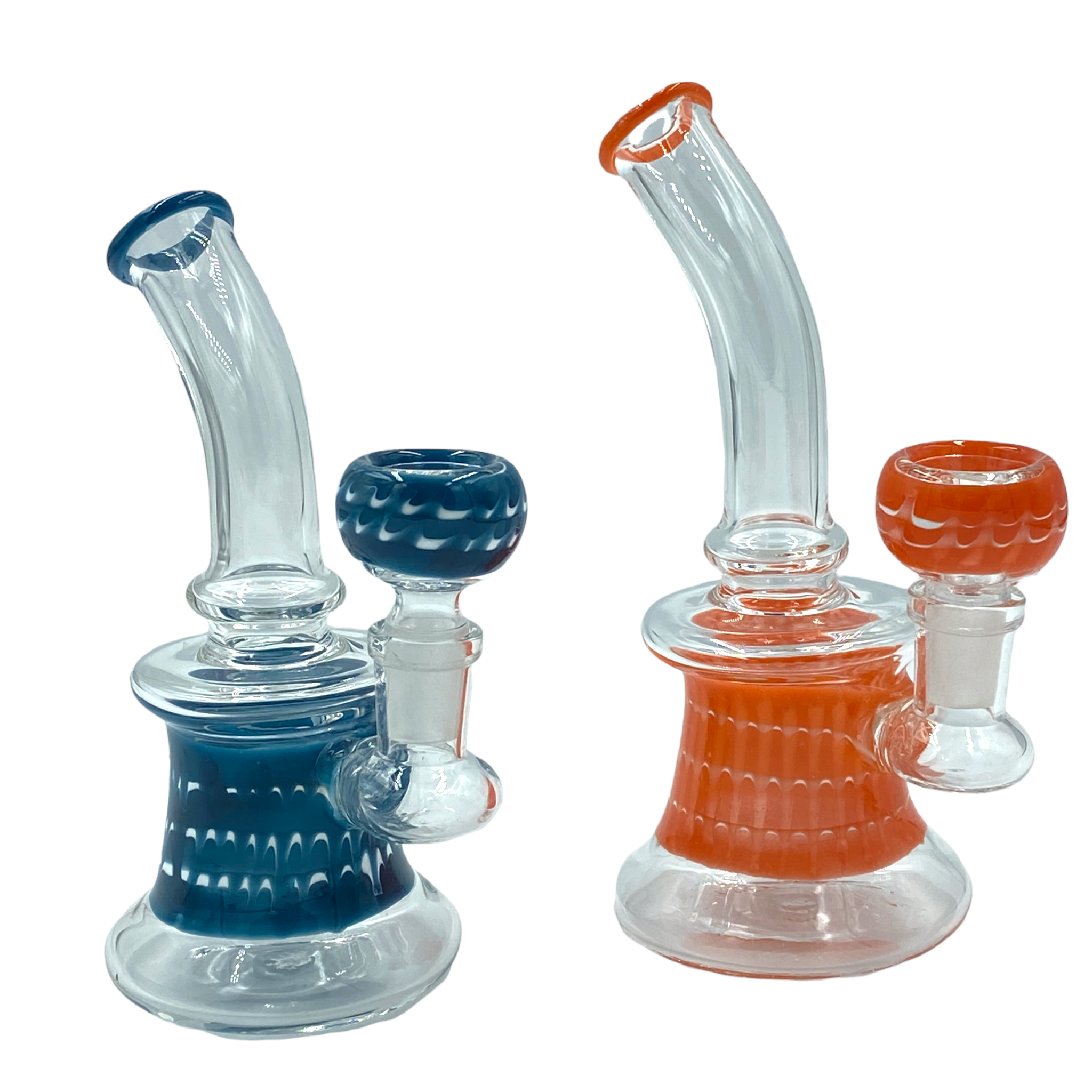 Photograph of product: 6" Wrap & Rake Hanger Bong/Rig Asst Colors