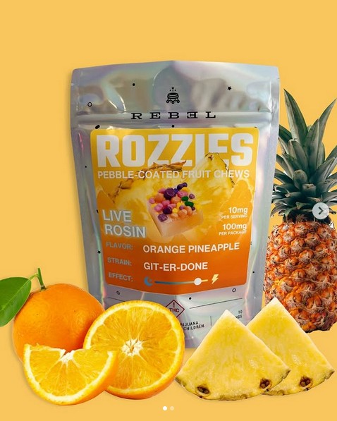 Photograph of Product: Rebel | Rozzies | Orange Pineapple (H)