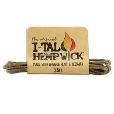 Photograph of product: I-Tal Hempwick Small 3.5'