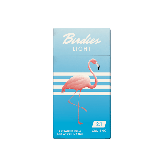 Photograph of product: Light 2:1 (CBD:TH-oui) | 7G | .7g x 10 Preroll Pack - 