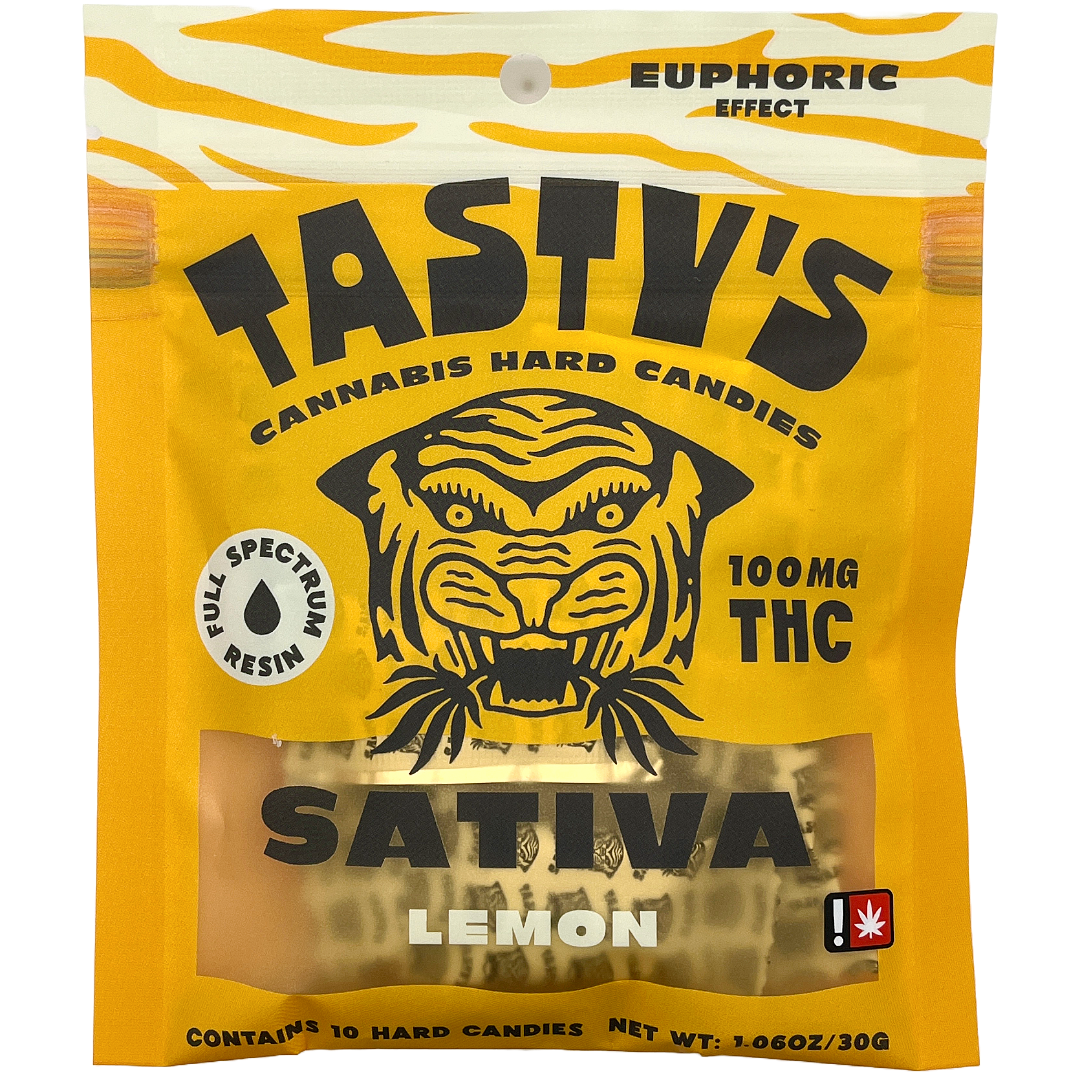Photograph of product: Tasty's- Lemon Hard Candies (S)