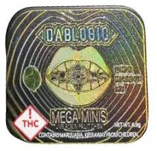 Photograph of product: Dablogic | Mega Mini Rosin Gummies | Lemon Meringue Pie (H) *