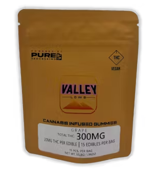 Photograph of product: Grape | Gel Cube | 20mg | 15pk