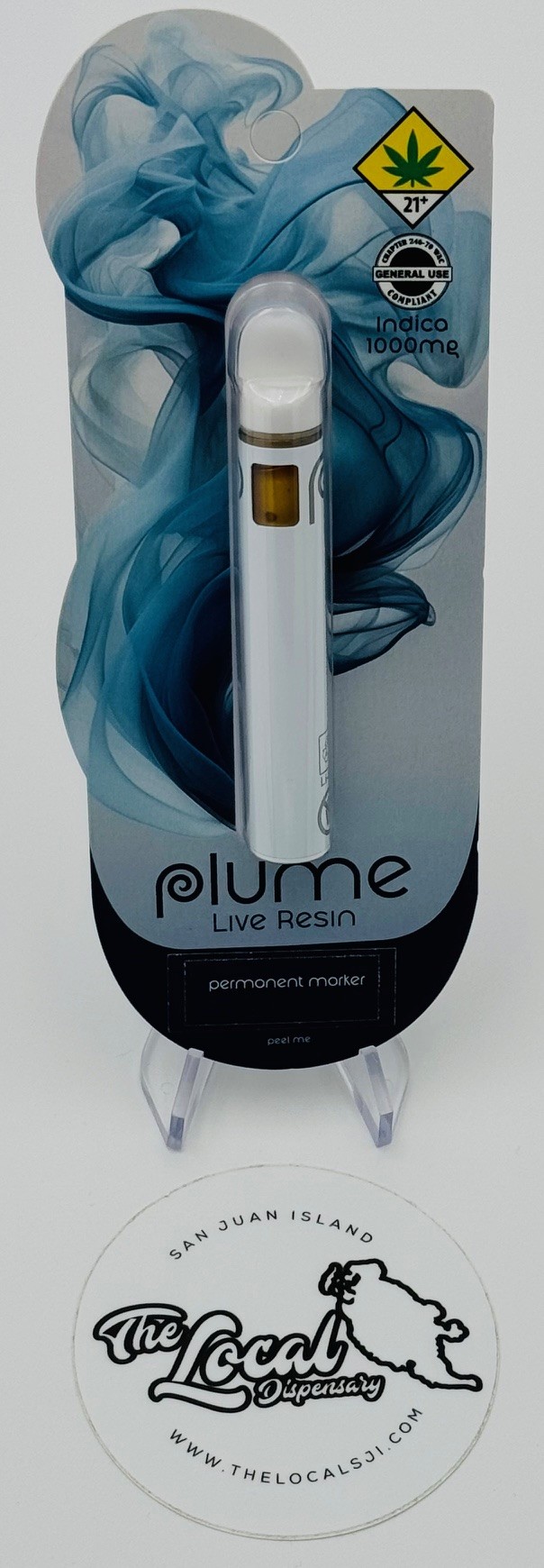 Photograph of product: Permanent Marker Live Resin Disposable Cartridge