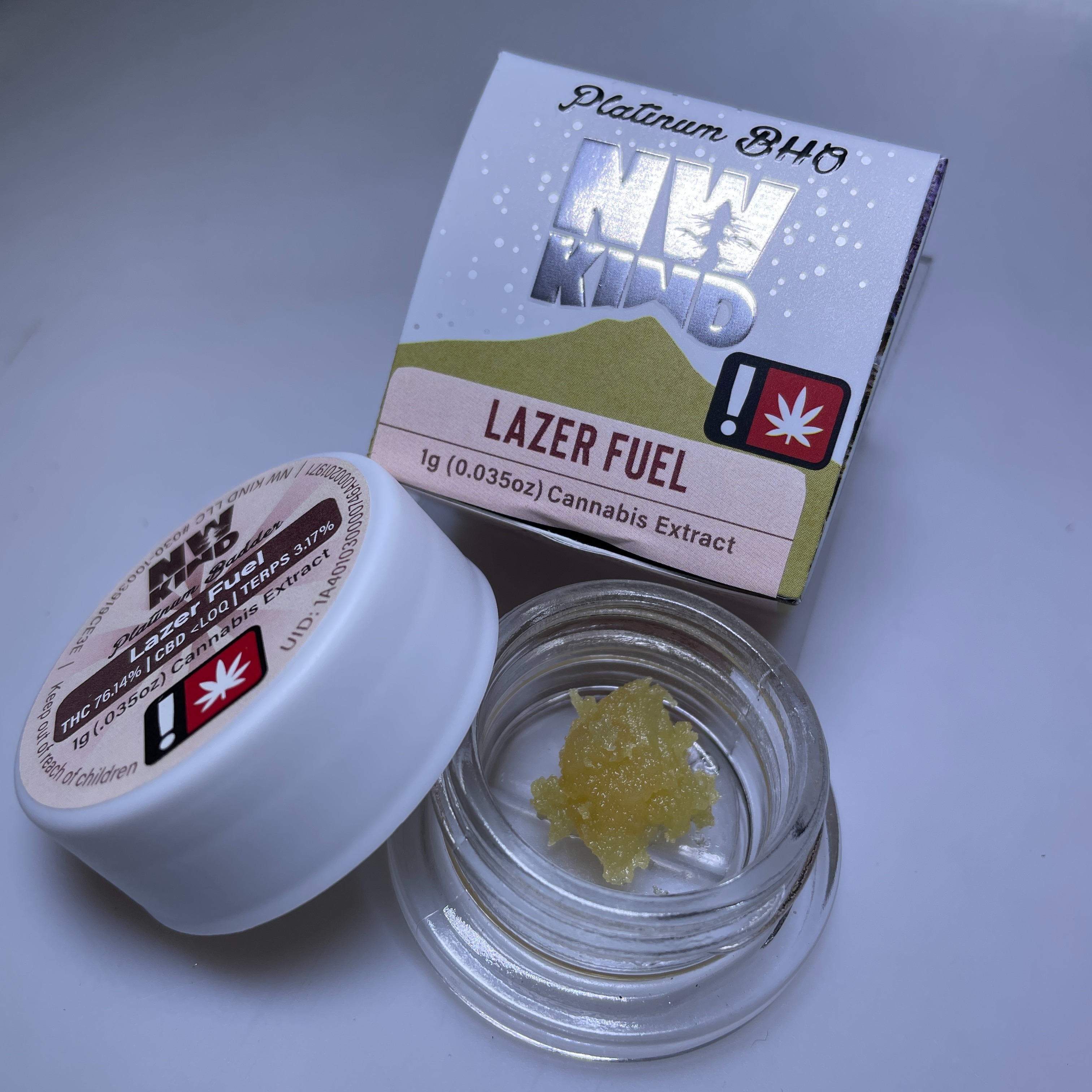 Photograph of product: Lazer Fuel-  BHO Badder