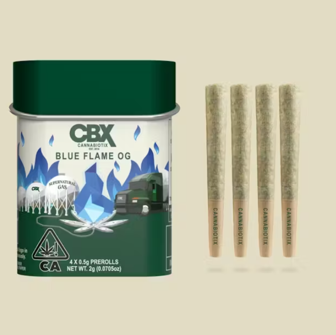 Photograph of product: BLUE FLAME OG 4PK [2G]