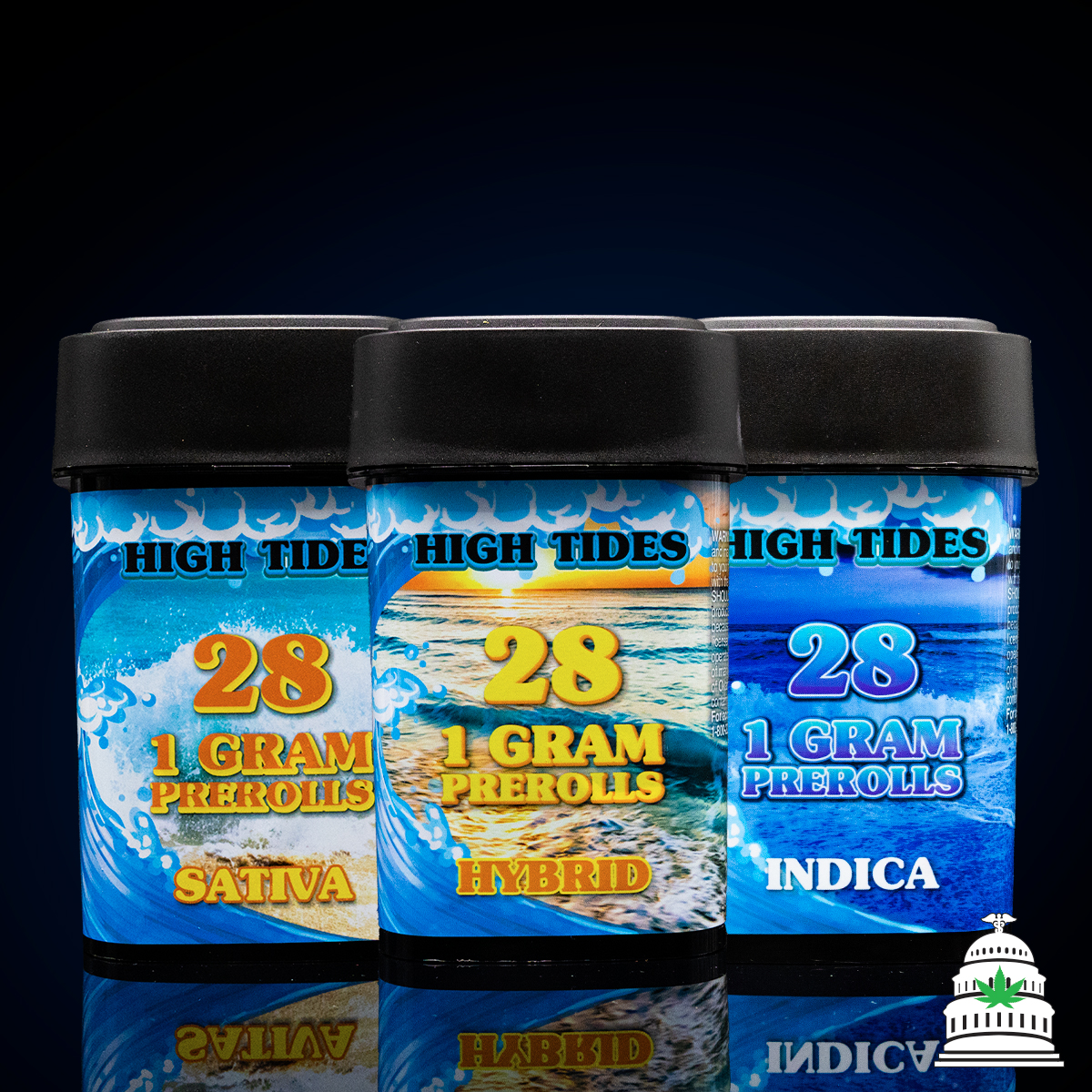 Photograph of product: Big Khauna - High Tides Preroll Pack