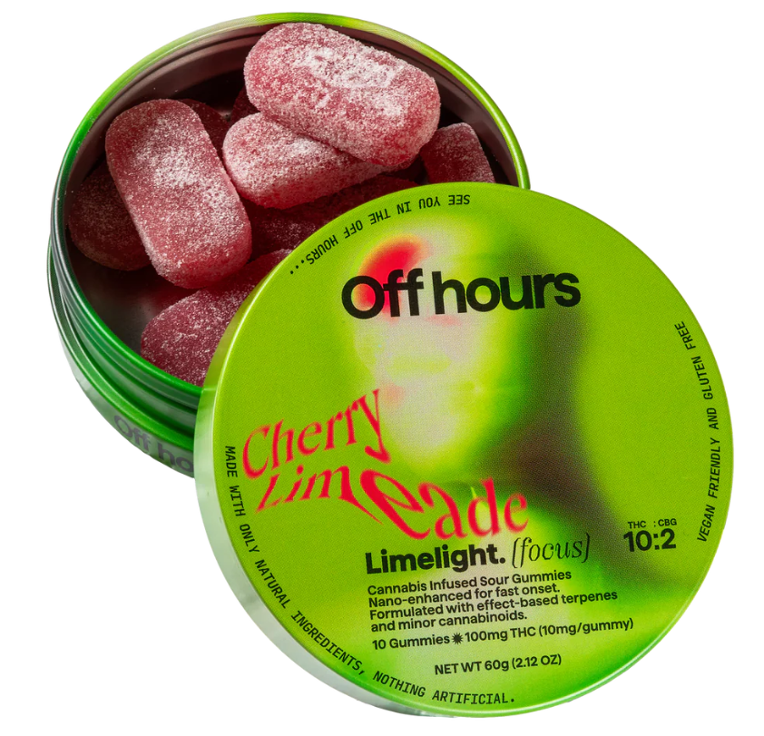 Photograph of product: Limelight 10:2 TH-oui:CBG - 10pk
