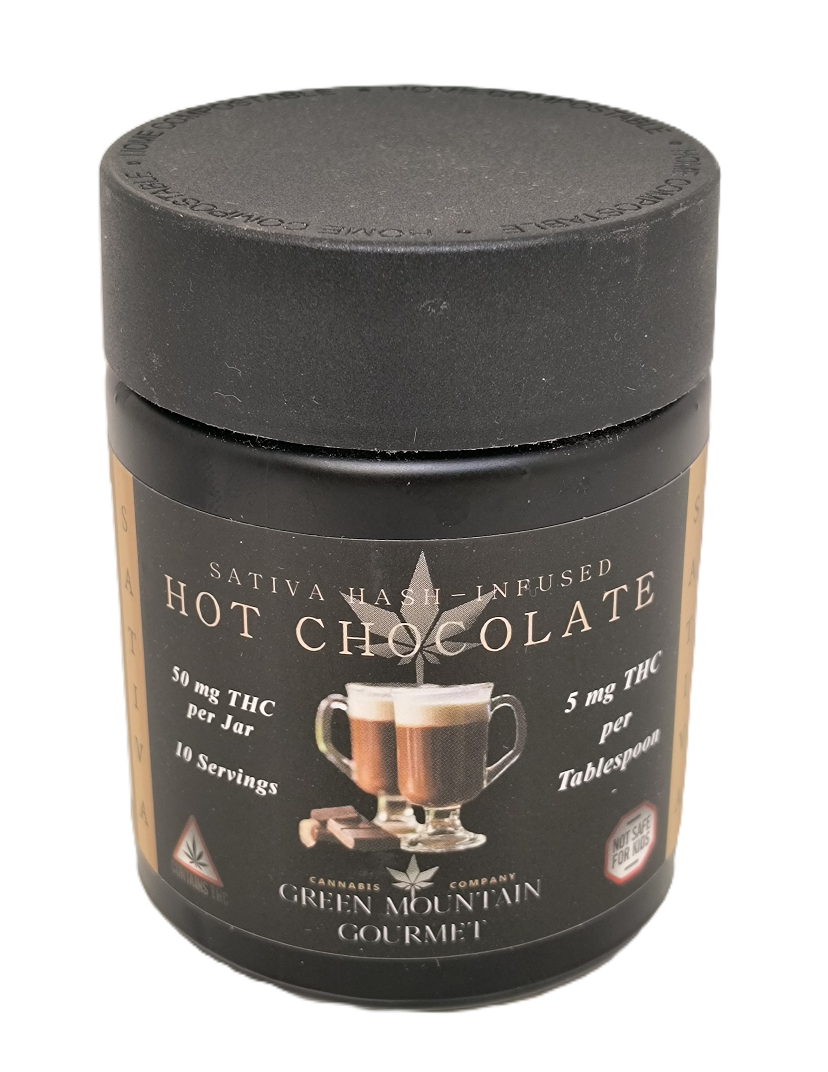 Photograph of product: Oui'd Hot Chocolate Mix | 50mg TH-oui | GMG