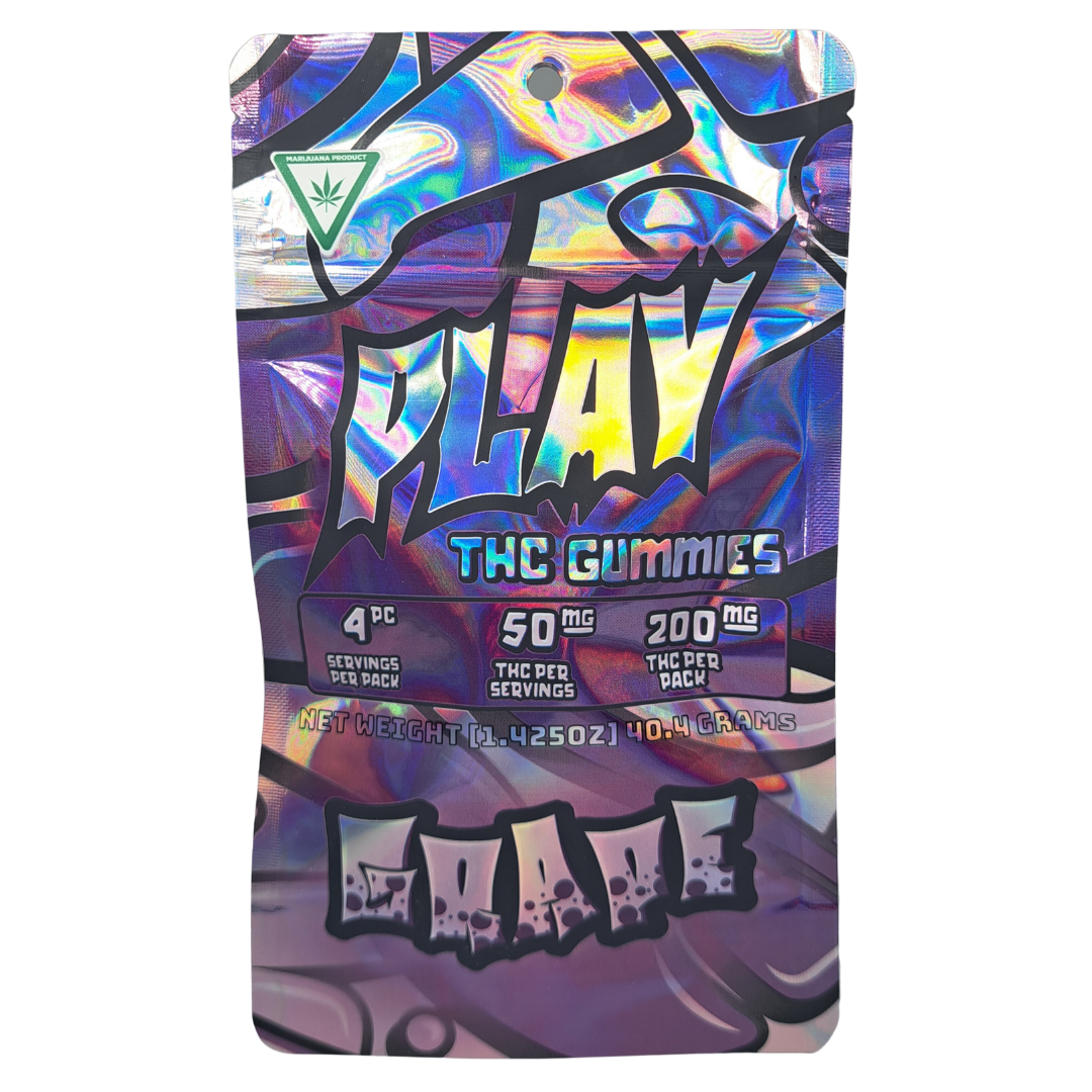 Photograph of product: Grape Gummies 4x50