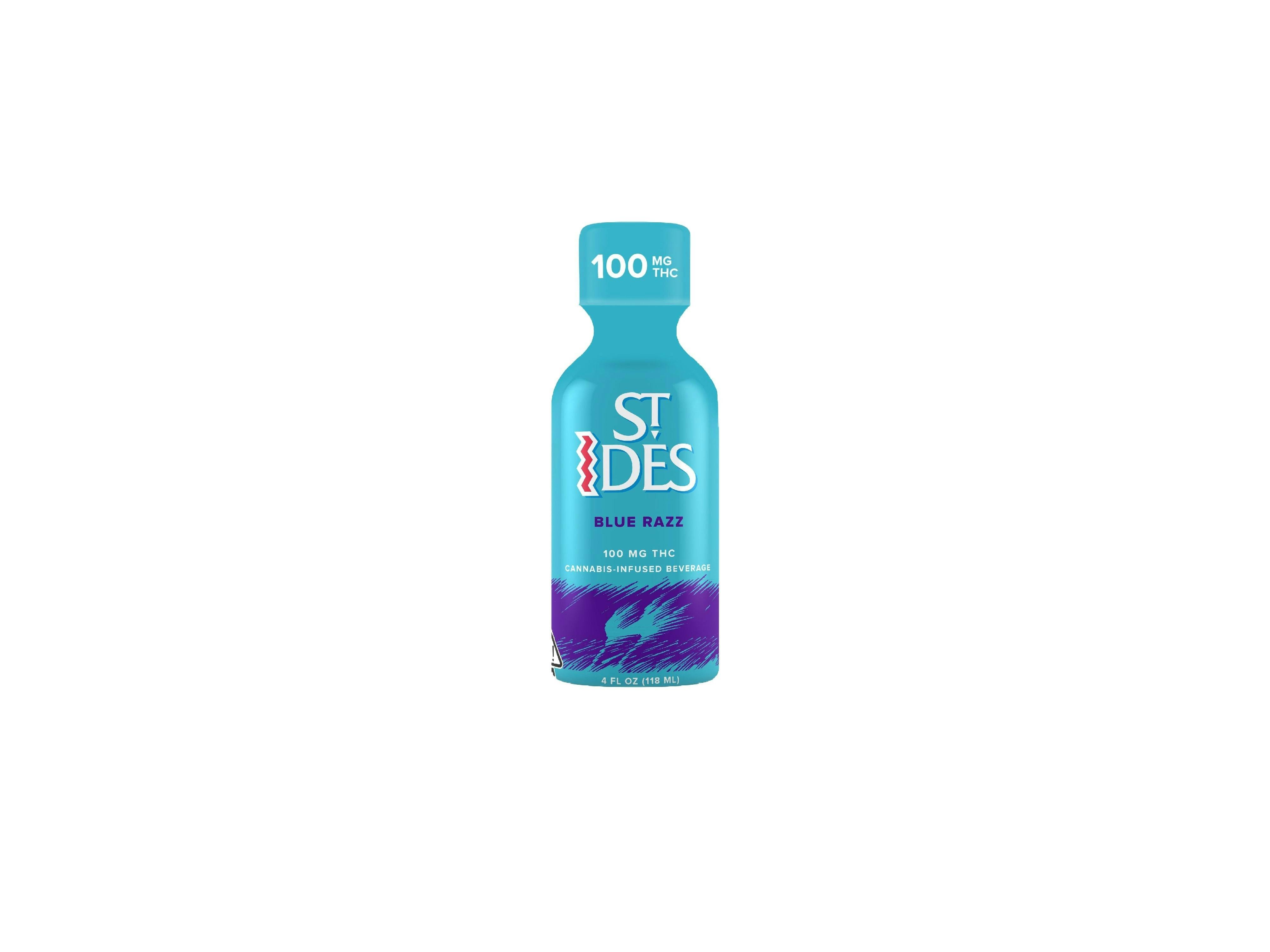 Photograph of product: St Ides Shot Blue Razz 100mg