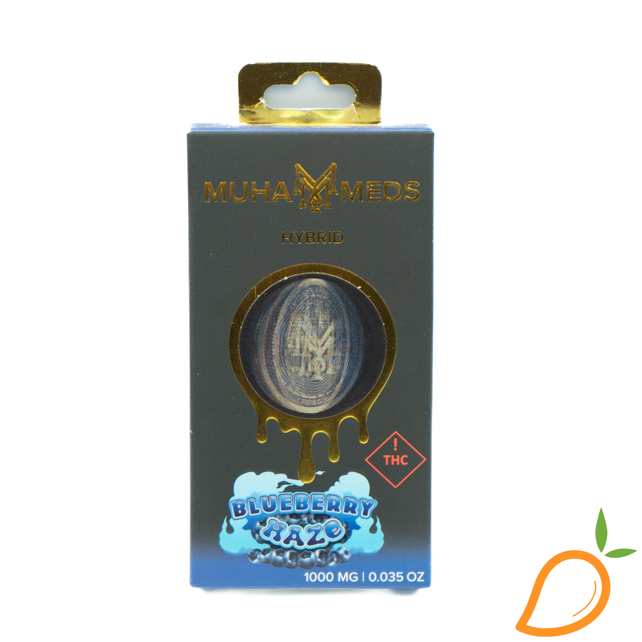 Photograph of product: 1g Blueberry Haze Vape Muha Meds