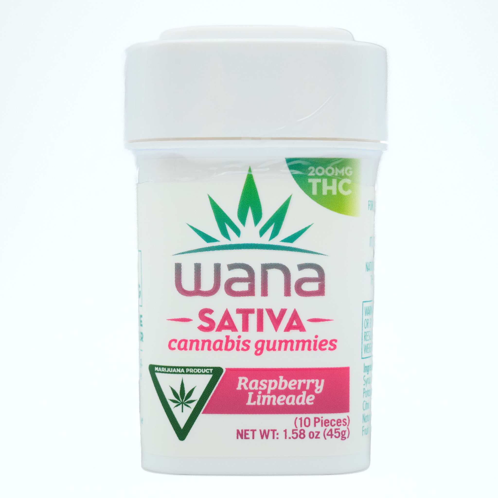 Photograph of product: Raspberry Limeade | 200MG Gummies
