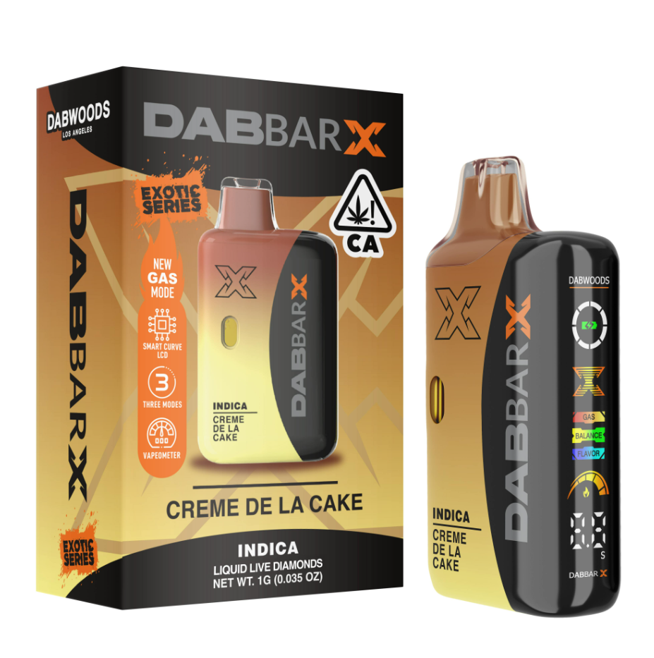 Photograph of product: CREME DE LA CAKE [DABBAR X - LIQUID LIVE DIAMONDS] 1G