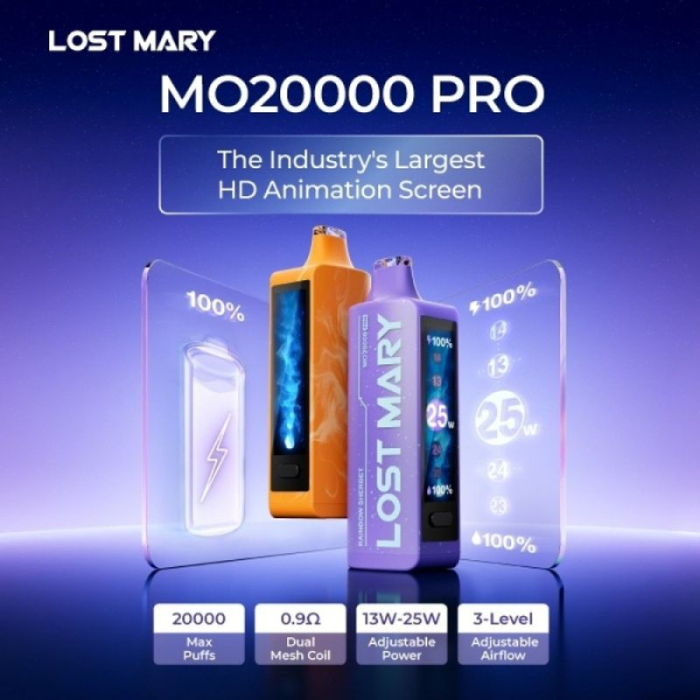 Photograph of product: Lost Mary 20k Space Edition - Mountain Berry