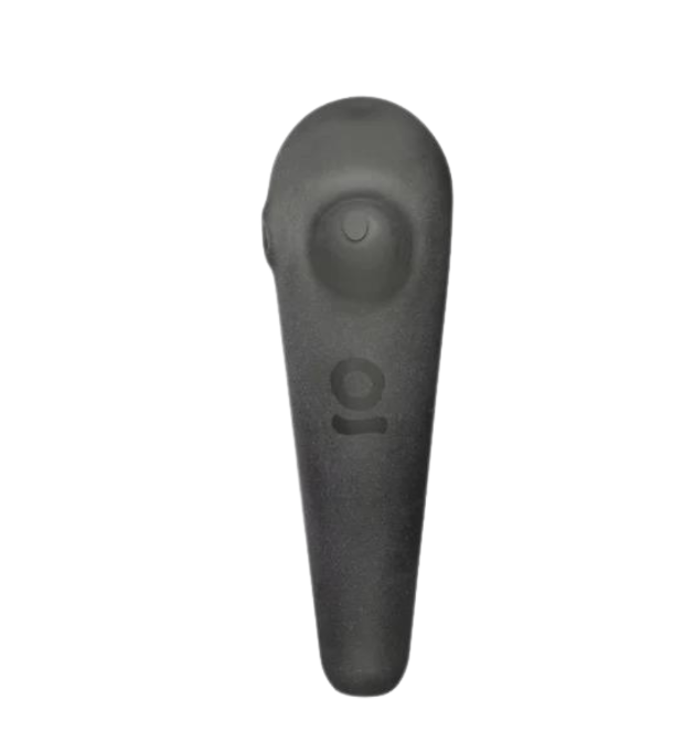 Photograph of product: ONGROK - Teardrop Frosted Spoon Pipe - Grey