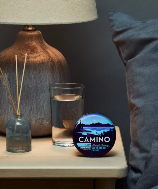 Photograph of product: Camino Sours | 100mg Deep Sleep Vegan Gummies | Blackberry Dream