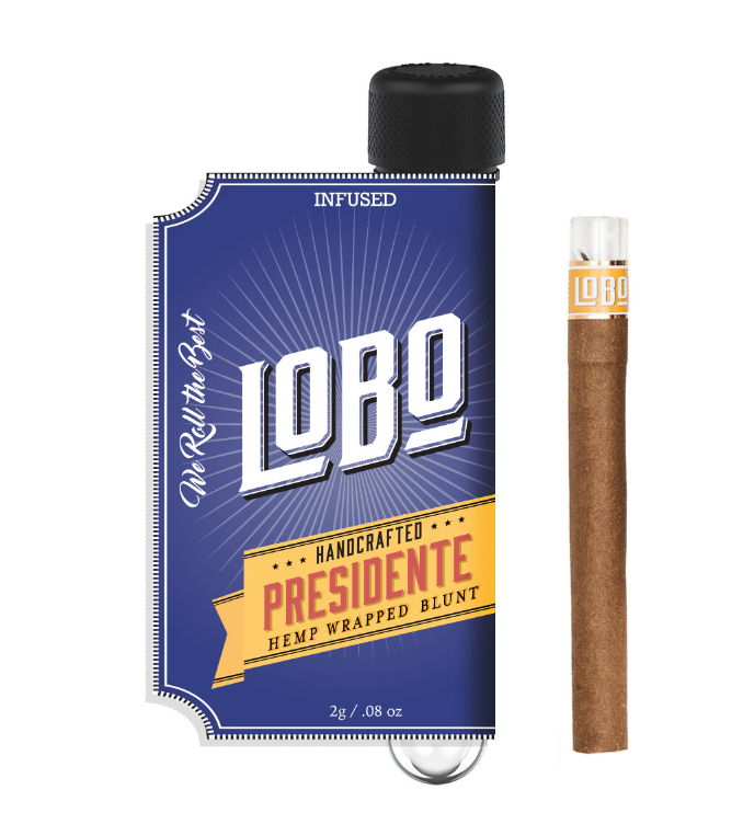 Photograph of product: Triangle Mints Rosin 2g Infused Glass Tip Blunt |