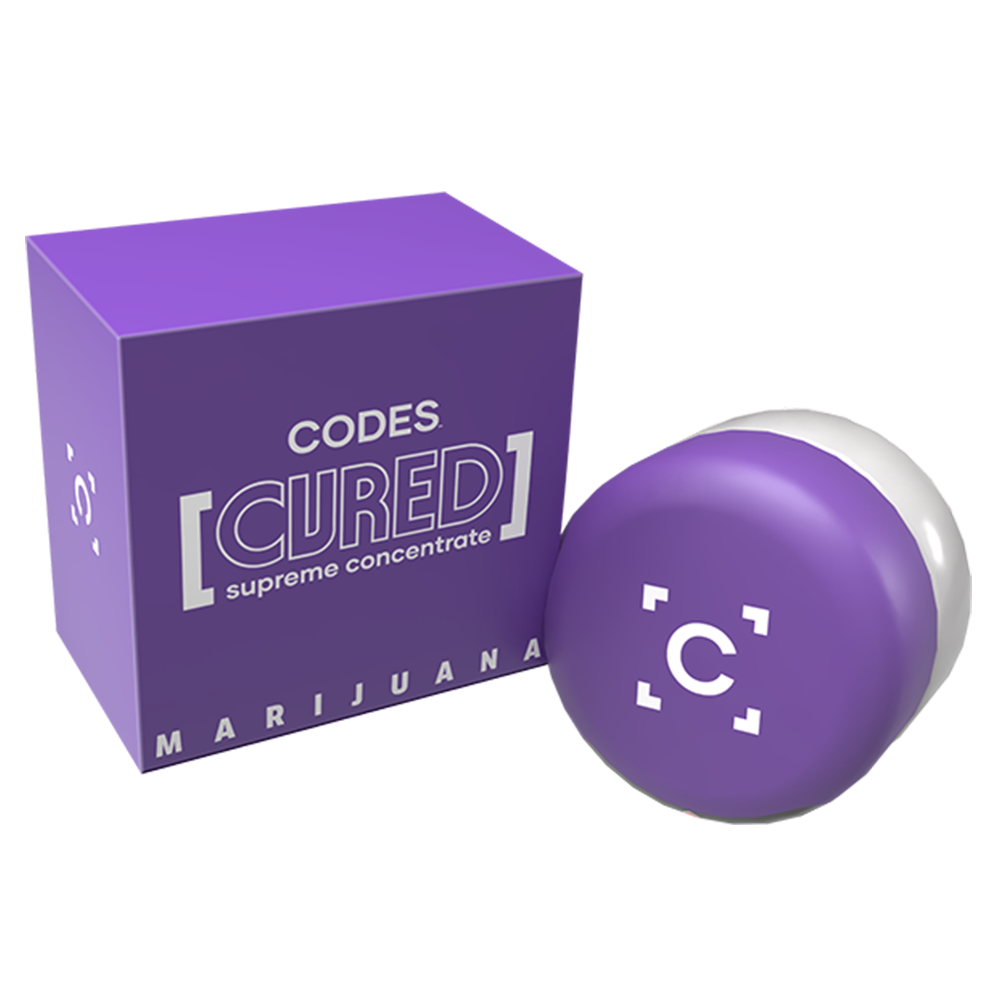 Photograph of Product: CODES: Concentrate | Blue Gloo | Budder | 1g