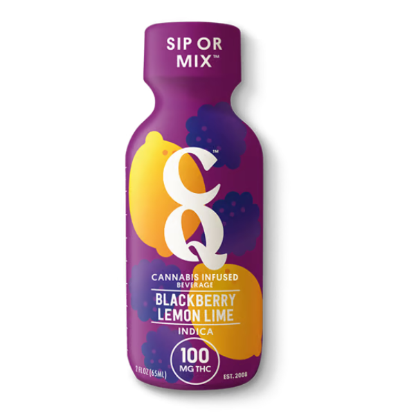 Photograph of product: (Drink) CQ | Blackberry Lemon Lime Shot 100mg (2oz) - Oui'd (GF)(V)