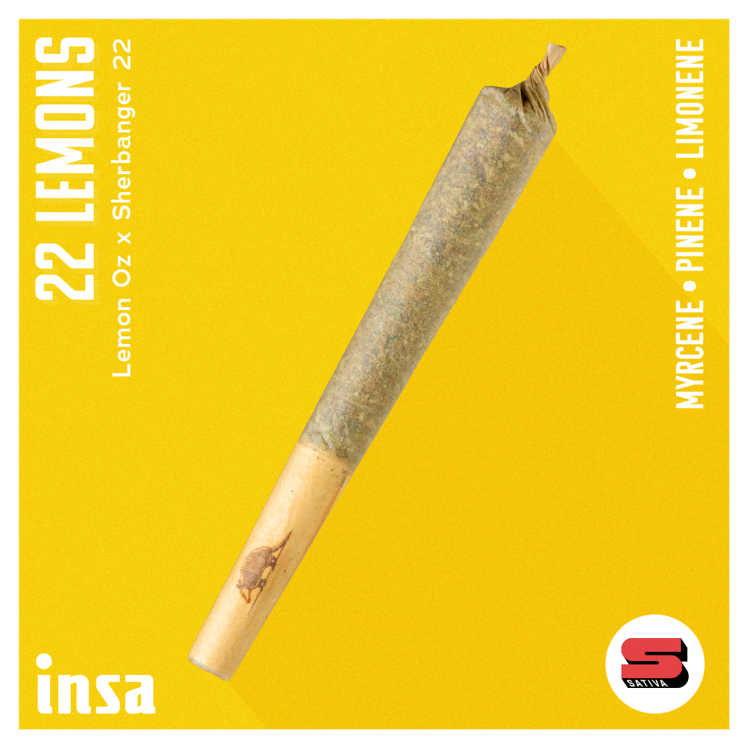 Photograph of product: Pre-Roll - 22 Lemons