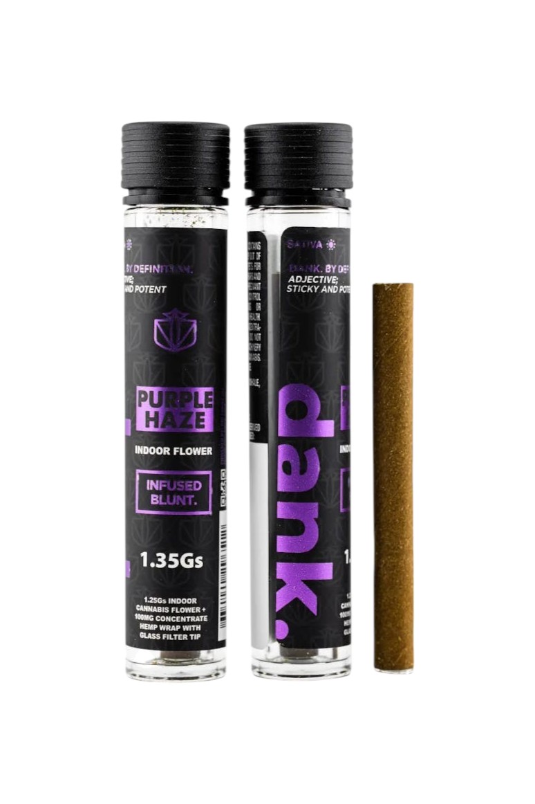 Photograph of product: Dank Purple Haze 1.35G Infused Blunt