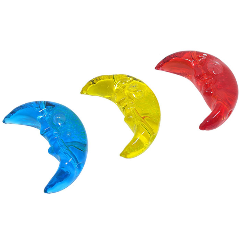 Photograph of product: Hand Pipe I Glycerin | Moon [4"]